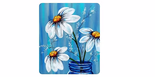 Calgary\u2019s Paint & Sip Experience at Raw Canvas: Level 1 - Easy