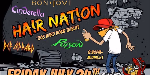 Rockin' the Strip '80s Style w\/Hair Nation