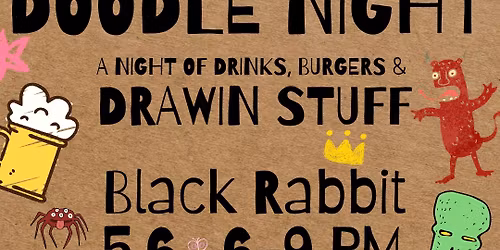Black Rabbit Doodle Night...hosted by Figgle! 