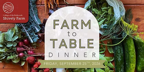 Farm to Table Dinner Presented by CR Agriculture