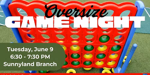 Oversize Game Night