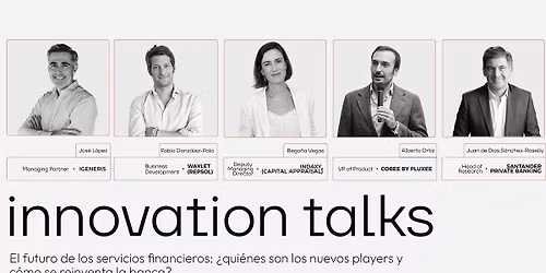 Innovation Talks: servicios financieros