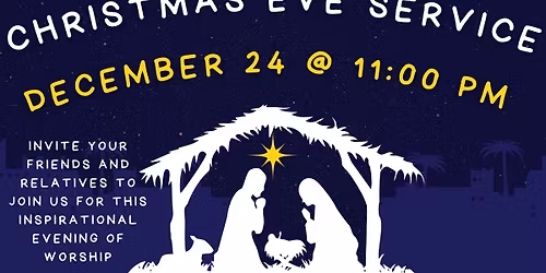 Christmas Eve Candlelight Service