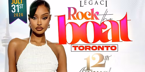 Rock The Boat: Toronto Carnival All White Yacht Party 2026