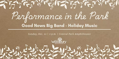 Performance in the Park - Good News Big Band