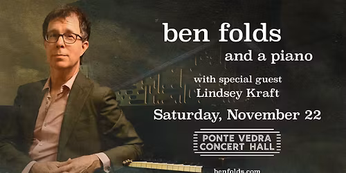 Ben Folds & A Piano Tour with special guest Lindsey Kraft
