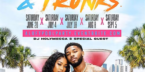 Bikinis & Trunks Pool Party Series :: R&B vs The Trap Edition