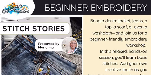 Beginner Embroidery: Stitch Stories