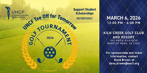 2026 UNCF Tee Off Tomorrow Golf Tournament