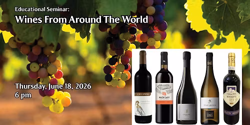 Educational Seminar:  HB Wine Merchants