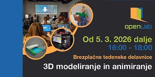 3D modeliranje in animiranje