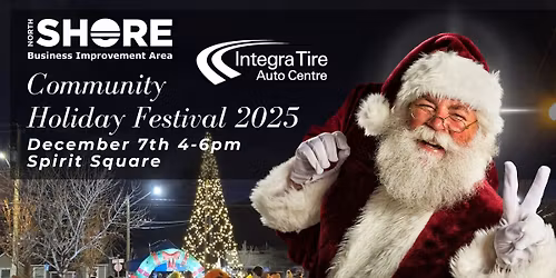 NSBIA Community Holiday Festival 2025 brought to you by Integra Tire