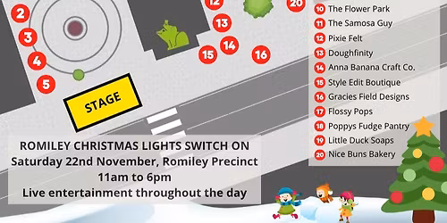 Romiley Christmas Market & Light Switch on
