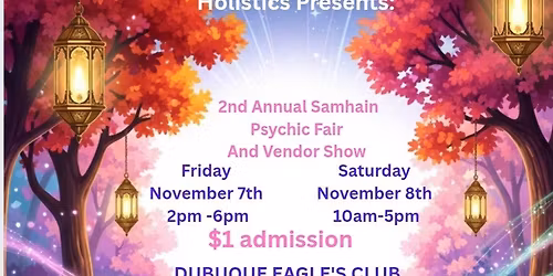 Samhain Psychic Fair and Vendor Show