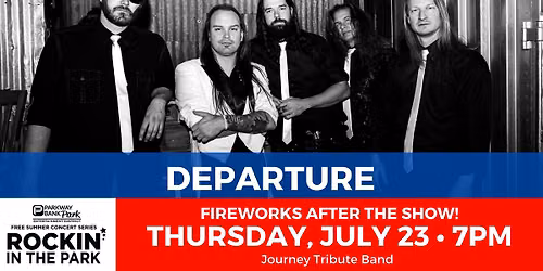 ROCKIN IN THE PARK- DEPARTURE
