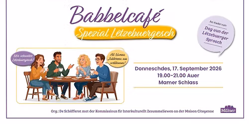 Babbelcaf\u00e9 Spezial L\u00ebtzebuergesch