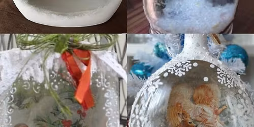 Reverse Decoupage Workshop