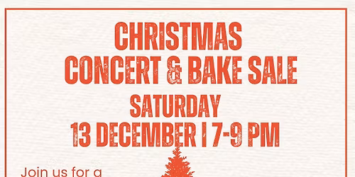 Christmas Concert and Bake Sale