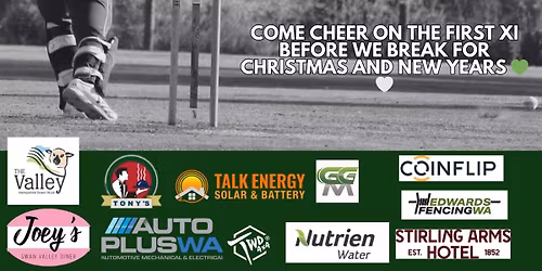 Swan Valley Cricket v Curtin Vic Park - Christmas Catch Up