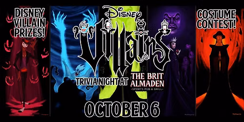 Disney Villains Trivia at the Brit!