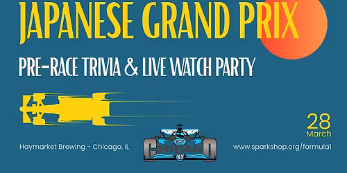 Japanes Grand Prix Trivia & LIVE Watch Party