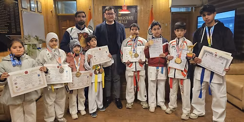 Amin Karate Academy student North India Karate Championship 2024
