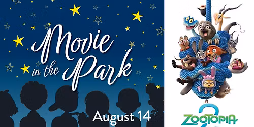 Free Movie at Beech Acres Park: Zootopia 2 (PG)