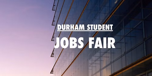 Durham Student Jobs Fair