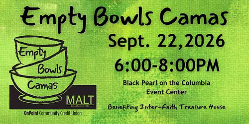 Empty Bowls Camas 2026