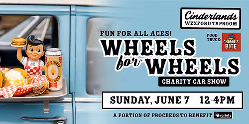 Wheels for Wheels Charity Car Cruise