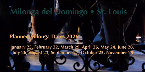 Milonga del Domingo April 26