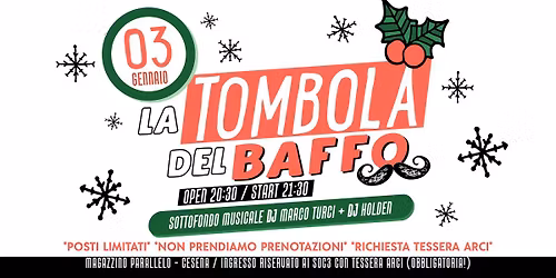 \ud83d\udca5la TOMBOLA DEL BAFFO\ud83d\udca5Magazzino Parallelo
