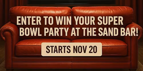 Sand Bar Super Bowl Contest