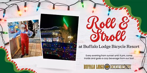 Holiday Roll and Stroll at the Buffalo Lodge