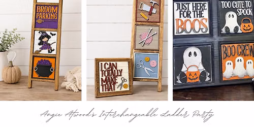 Angie Atwood's Fall Interchangeable Ladder Workshop