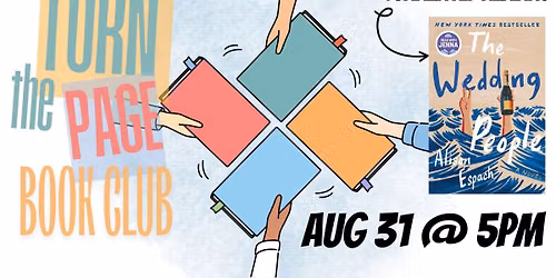 Turn the Page Book Club's August Meeting