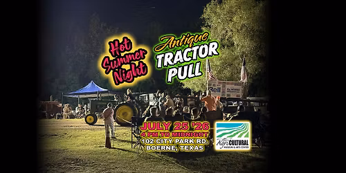 Hot Summer Night Antique Tractor Pull
