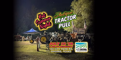 Hot Summer Night Antique Tractor Pull