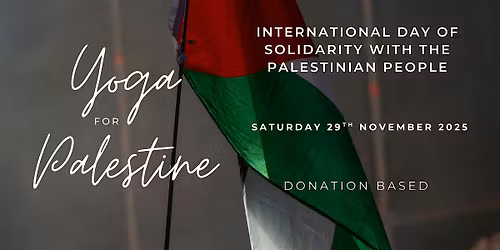 Yoga for Palestine