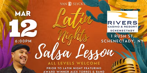 FREE Salsa Lesson: Rivers Latin Nights