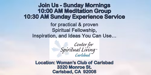 Sunday Morning Meditation Group at CSL Carlsbad