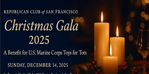 Christmas Gala with Republican Club of San Francisco