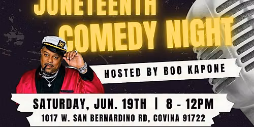 Juneteenth Comedy Night