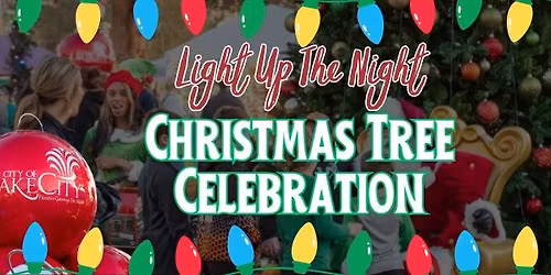 Light Up The Night Christmas Tree Celebration