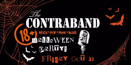\ud83c\udf83 Glitch Halloween Party with The Contraband! \ud83e\udd87