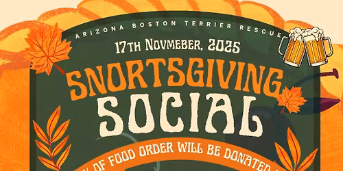 Snortsgiving Social Fundraiser