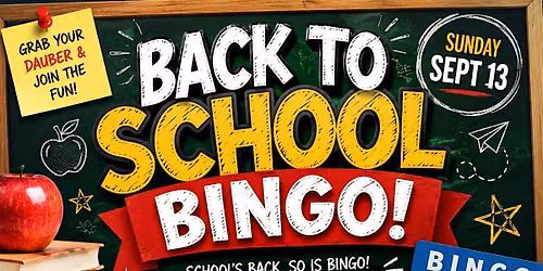 Back to School BINGO
