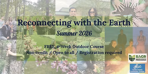 RECONNECTING WITH THE EARTH Summer 2026\/ FREE 4-week Outdoor Course
