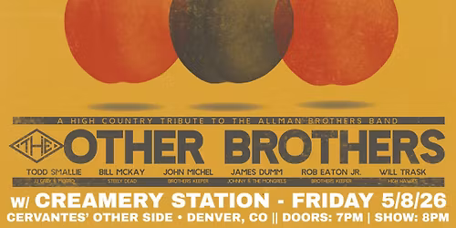 The Other Brothers (Tribute to The Allman Brothers Band) w\/ Creamery Station