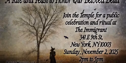 ToH: Samhain, The Witches Soiree